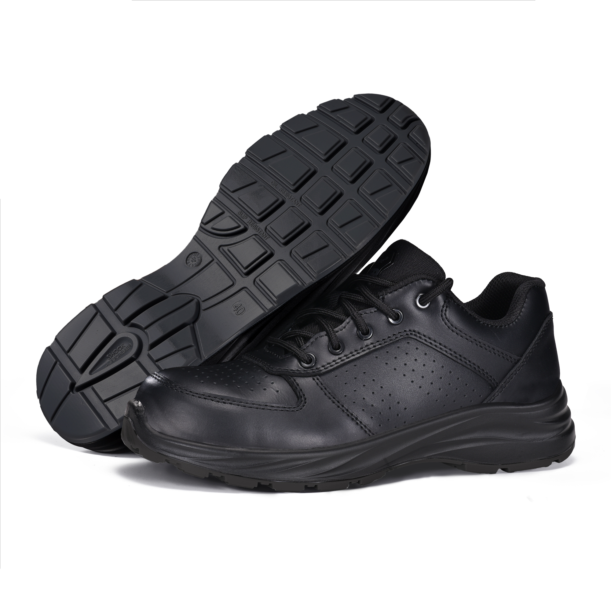 Scarpe da lavoro leggero per ingegnere e manager e dirigente con ingegnere composito di punta L-7328