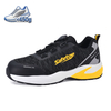 Scarpe antinfortunistiche da lavoro estive con punta in alluminio antiscivolo per operatori logistici L-7609 Giallo
