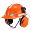  Casco di sicurezza ventilato con cuffie antirumore