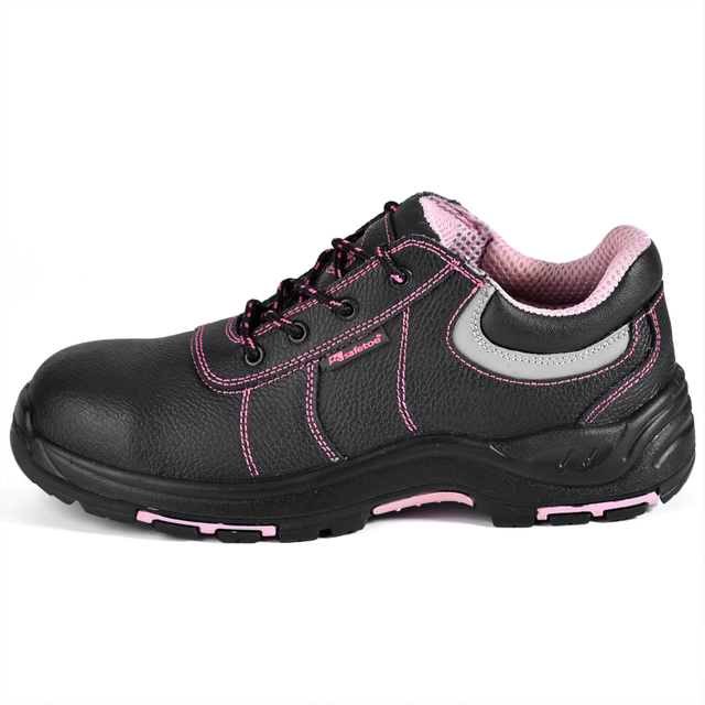 Scarpe antinfortunistiche S3 con punta in acciaio L-7147PINK