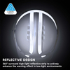 Casco di sicurezza del minatore W-036 bianco