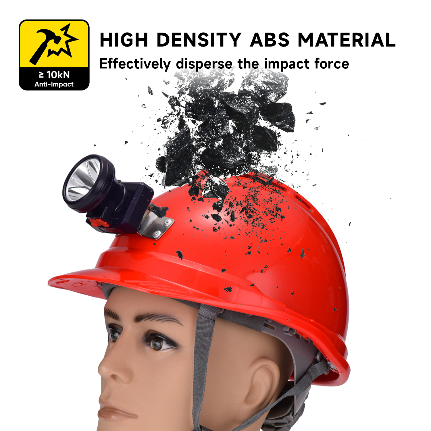 Casco di sicurezza ABS CE Caschi di sicurezza approvati W-002