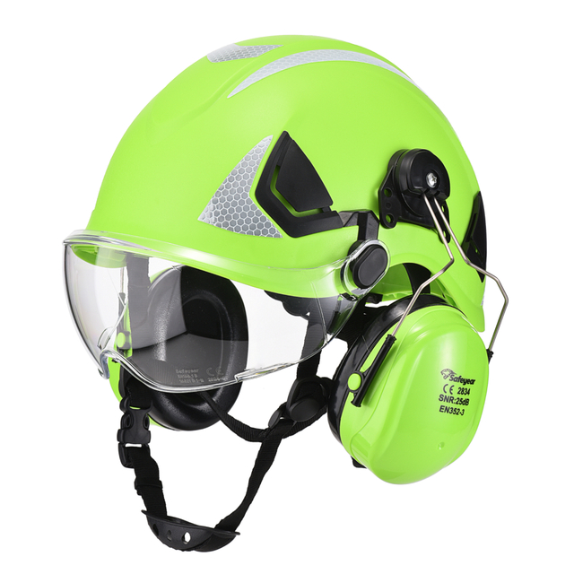 Caschi di sicurezza addominali a banda del sudore con cappello a corpi M-5018