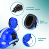 Muff auricolari di alta qualità E-2008 blu