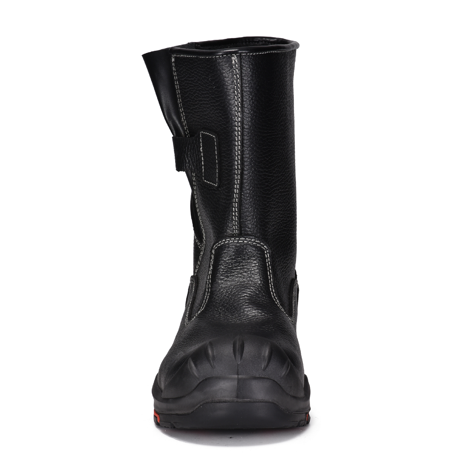 Stivali da lavoro invernali in pelliccia in acciaio foderato in acciaio H-9425 corto