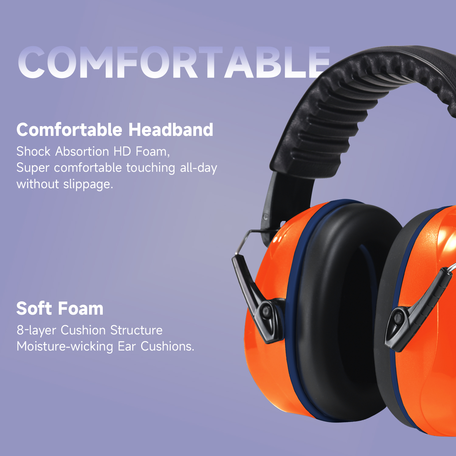 ABS SETTURE SUBILE AIR MUFFS MUSTO AIRO PROTEZIONE PRONTO SCARICA FM-1B Arancione