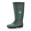 Stivali da pioggia di gomma in PVC W-6036 Green