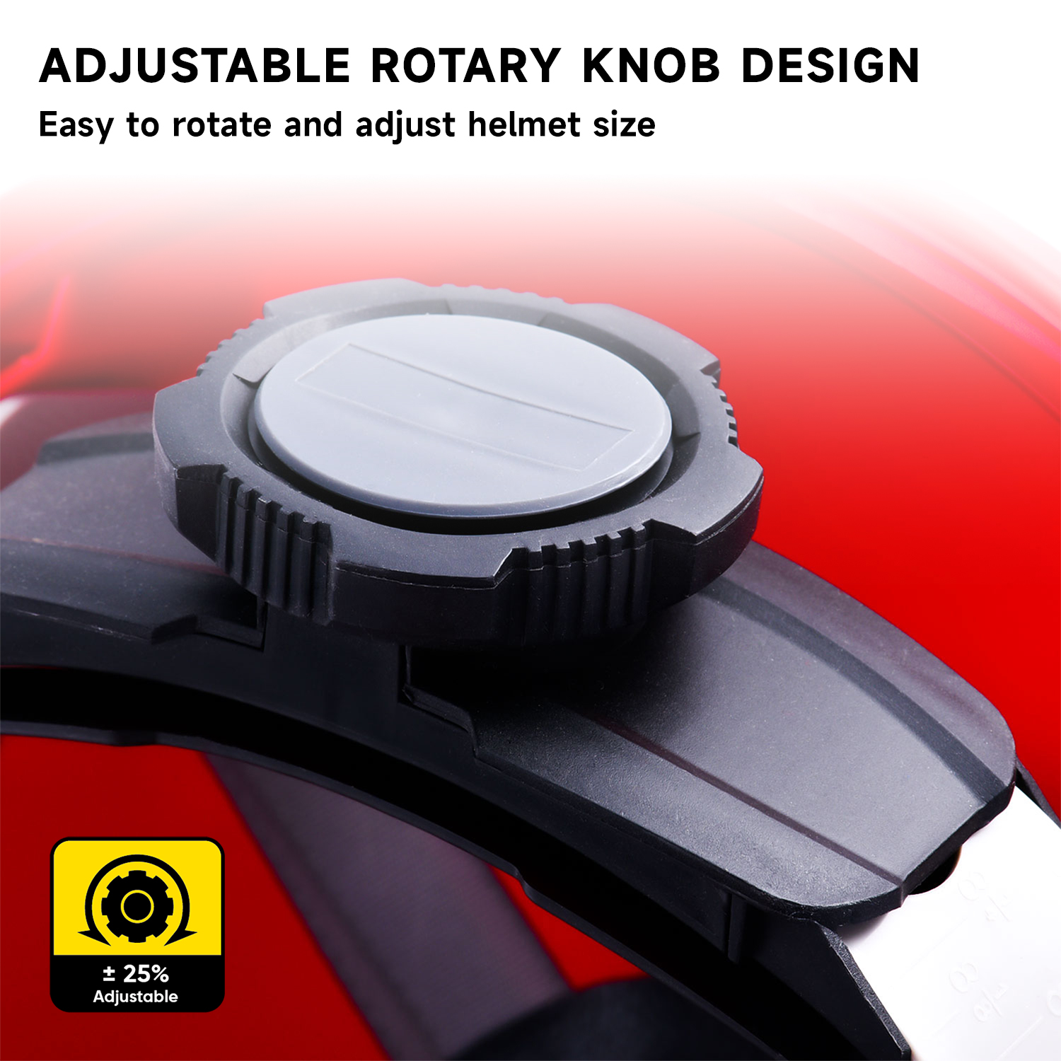 Casco da lavoro di costruzione rossa W-002 