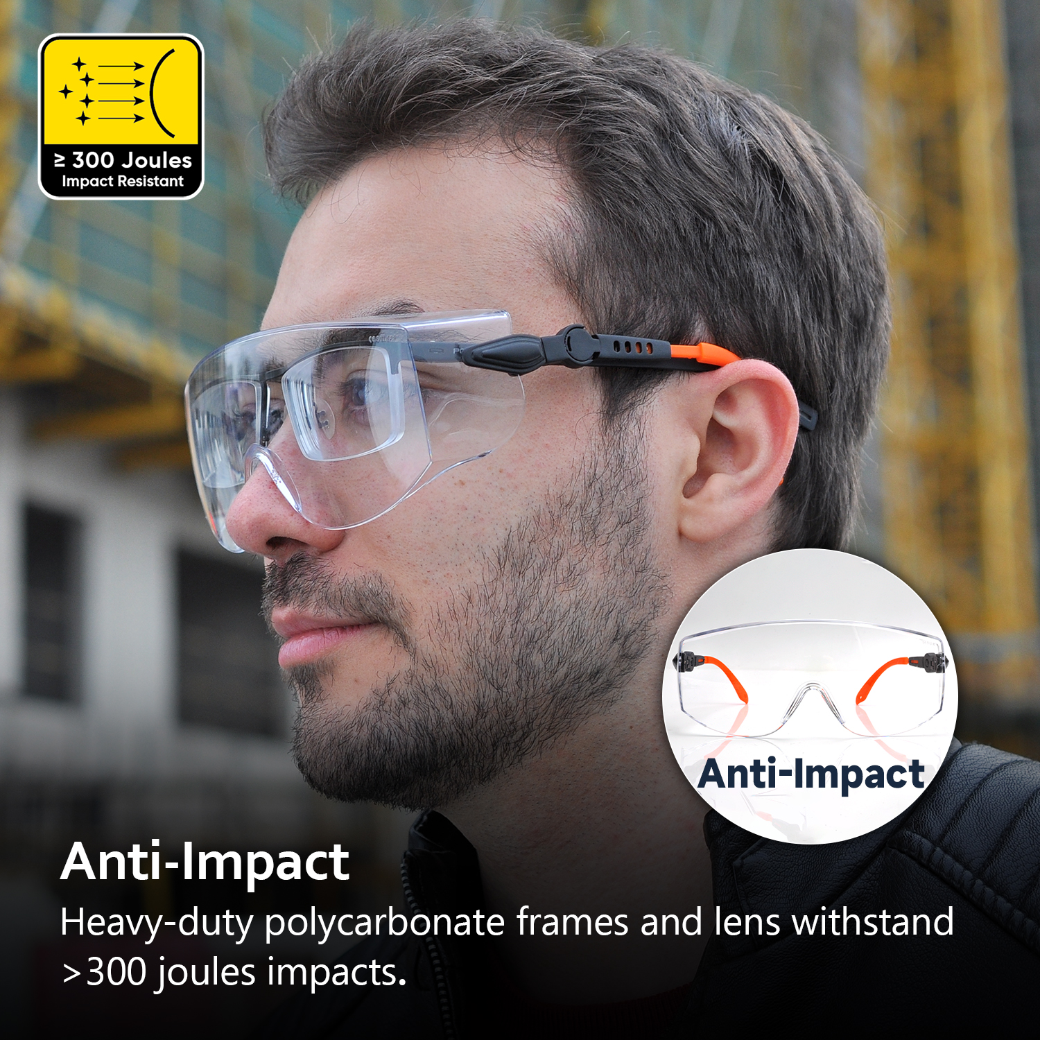 Occetti di sicurezza dei lavoratori su occhiali SG009