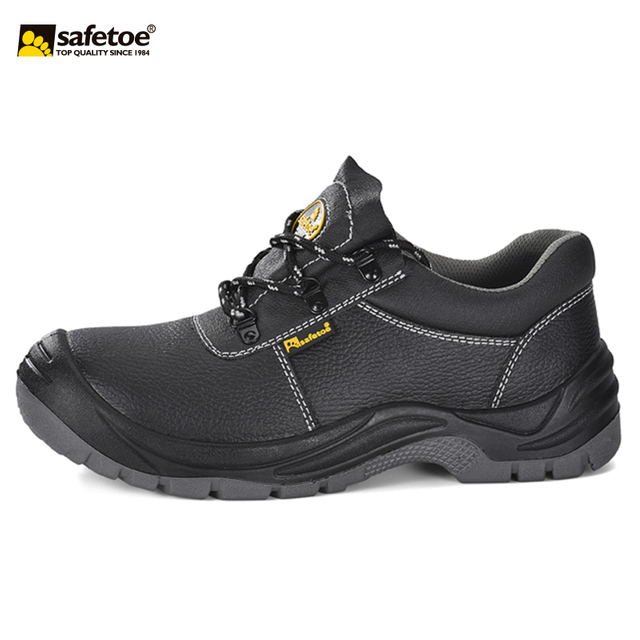 Site Scarpe protettive con punta in acciaio nere L-7141