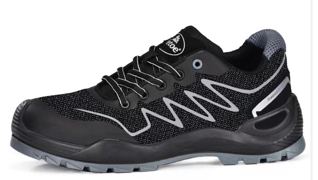Scarpe antinfortunistiche in tessuto Scarpe antinfortunistiche in tessuto stile sportivo leggero-L7530