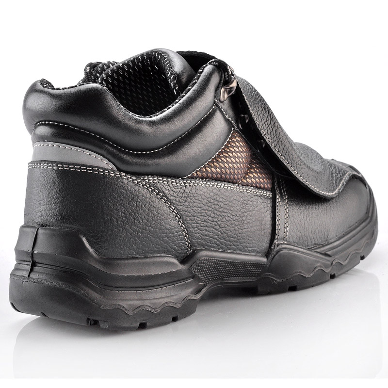 Stivali per scarpe antinfortunistiche con protezione metatarsale per saldatura in pelle pesante stile saldatori M-8215
