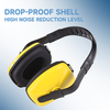Muff per orecchie di protezione dell'udito di cancellazione del rumore EM-5003 GIALLO