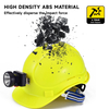 Caschi di costruzione HAT HIT ABS CE Celme di sicurezza approvati W-018 Yellow