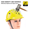 Caschi di sicurezza addominali gialli W-003