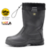 Migliori stivali di sicurezza per saldatura in acciaio in acciaio scarpe da saldatura maschile H-9426