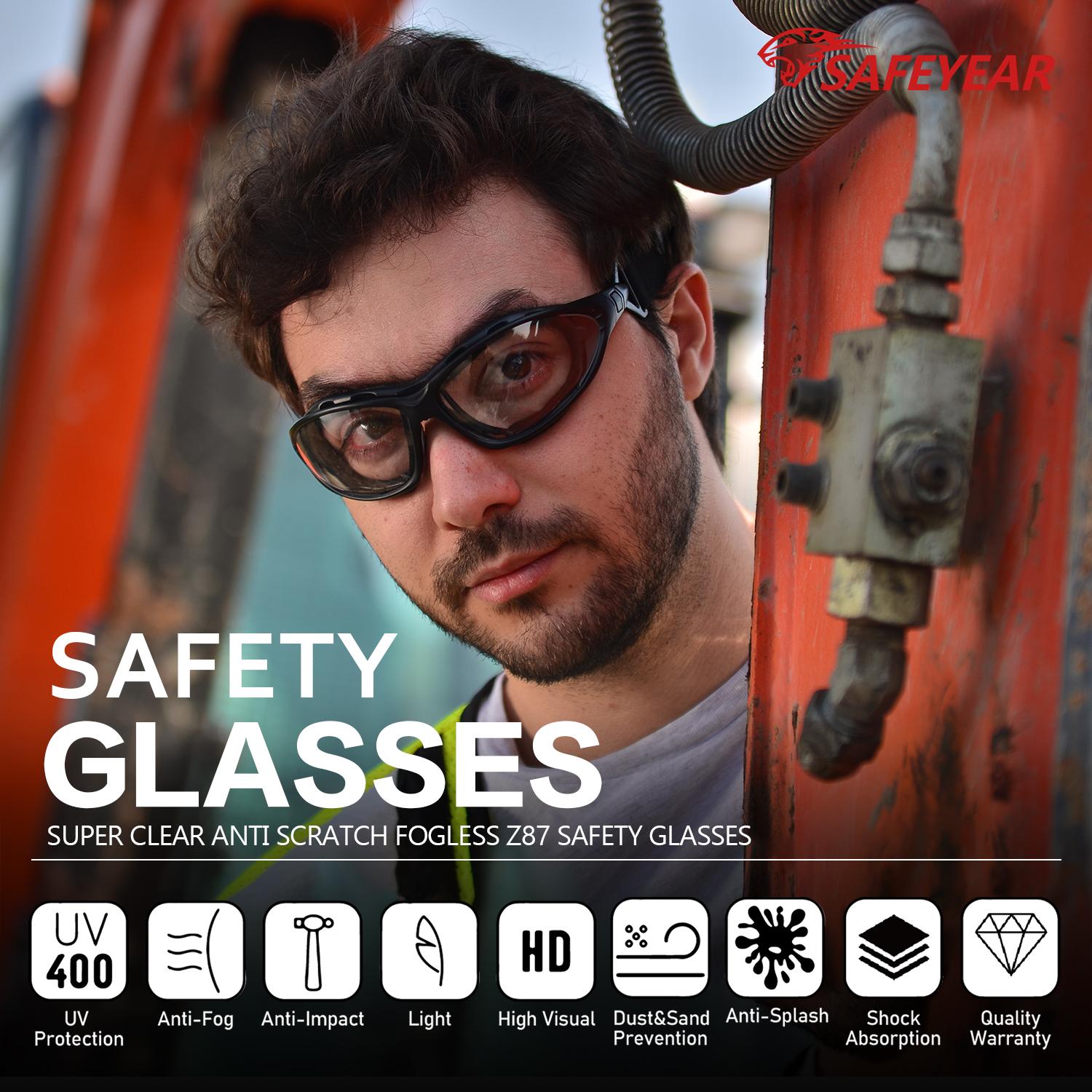  Sicurezza di protezione UV vetro SG002