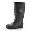 Stivali di gomma in gomma impermeabile W-6038 Nero