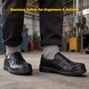 Scarpe antinfortunistiche in pelle per dirigenti e manager L-7610