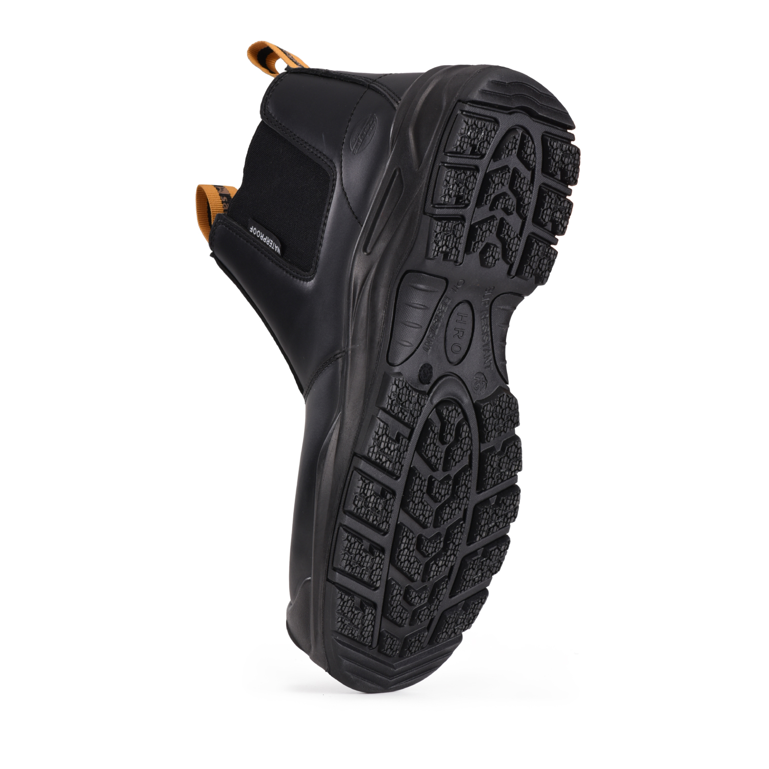 SCHIE DI SICPETTA INDUSTRIALE Chelsea Design Safety Work Boots M-8025NB BK