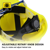 Caschi di costruzione HAT HIT ABS CE Celme di sicurezza approvati W-018 Yellow