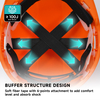 Casco da lavoro anti-flashing W-002 Orange