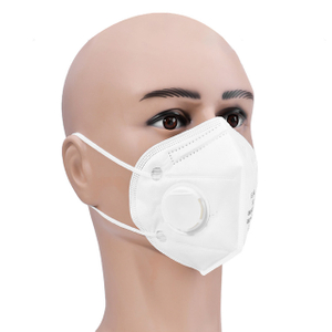 Maschera di sicurezza facciale con valvola bianca KN95 SM-006 