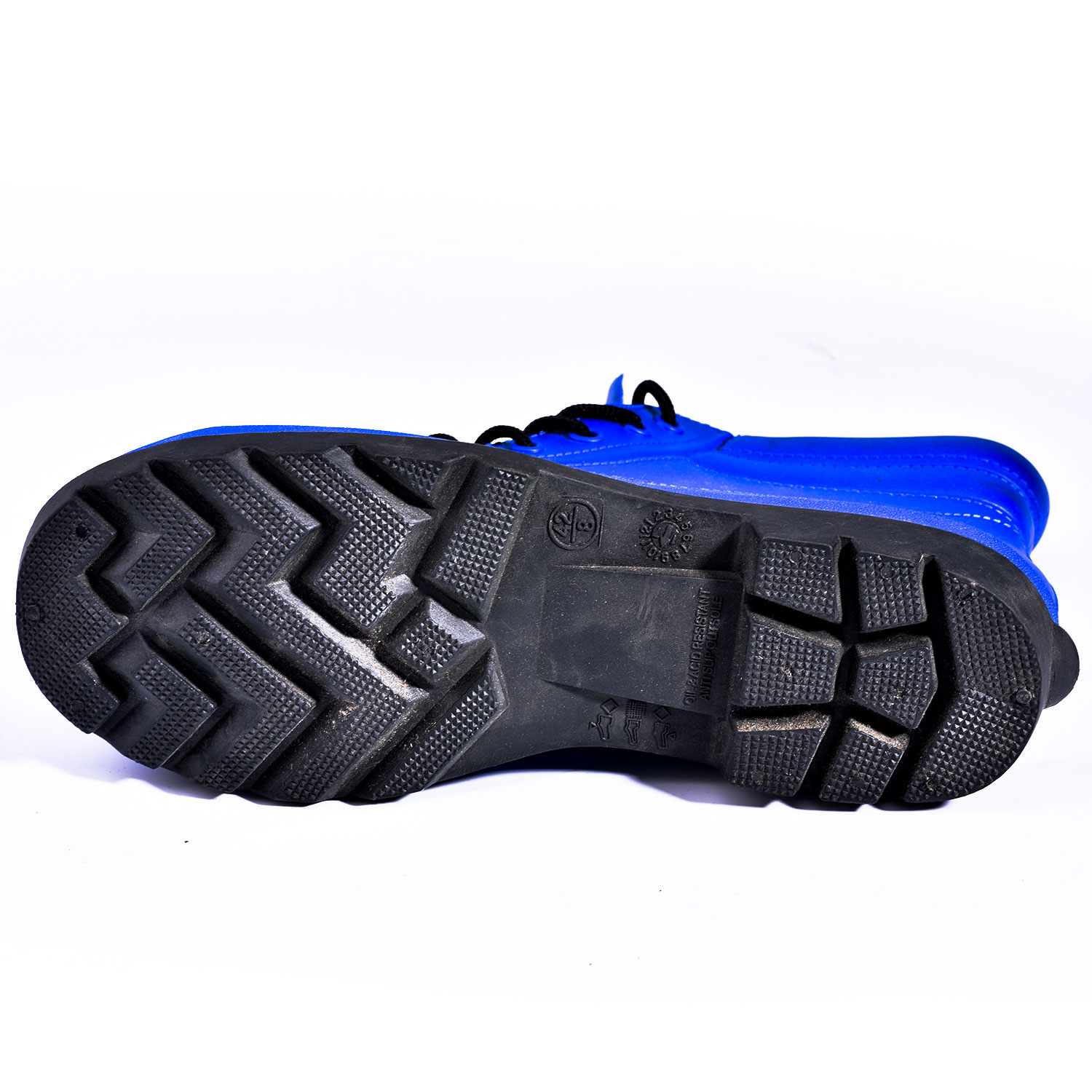 Stivali di gomma in PVC W-6050 neri