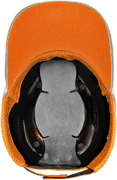 Cappuccio di sicurezza sportivo leggero WH001 Arancio