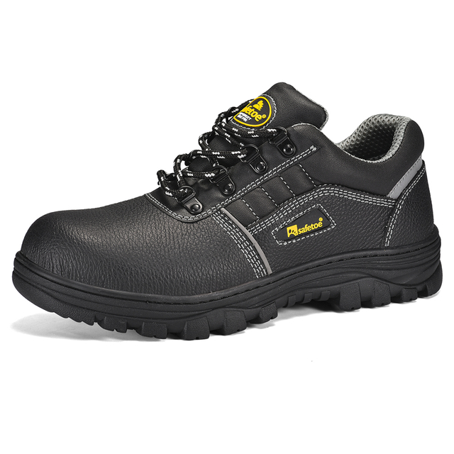 Industria della raffineria di petrolio Scarpe in pelle di mucca in pelle L-7163RB