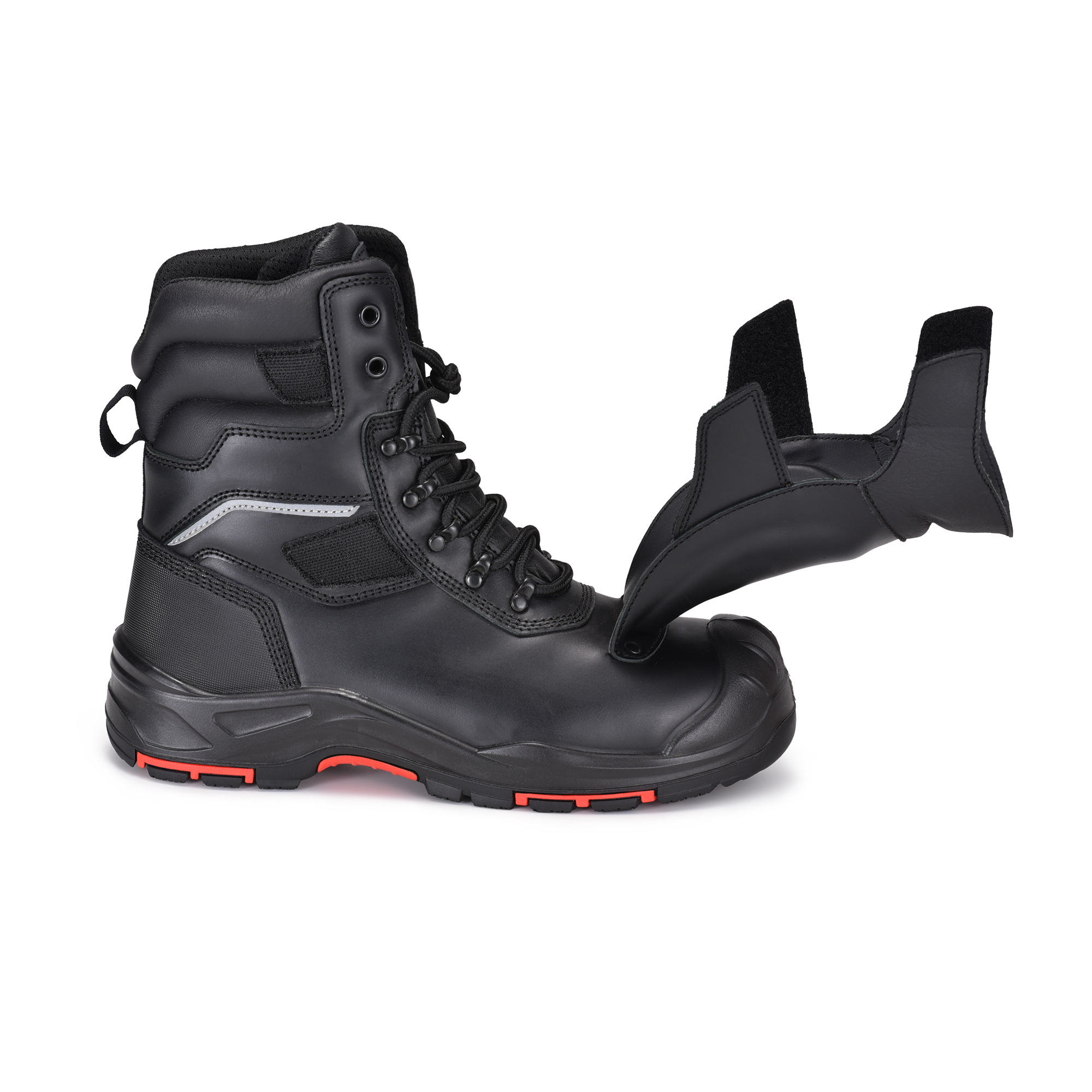 Stivali da lavoro di sicurezza per fusione di saldatura di fonderia per l'industria metallurgica H-9552FD