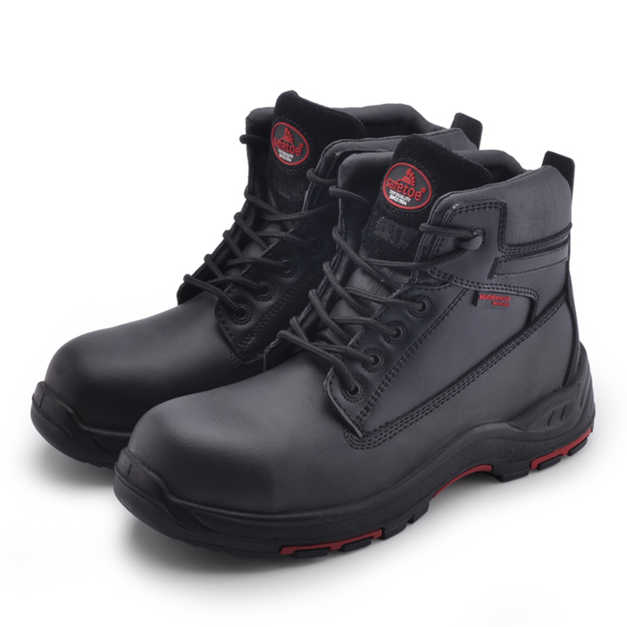 Scarpe di sicurezza ESD antistatiche elettricamente conduttive resistenti all'olio e all'acido M-8370