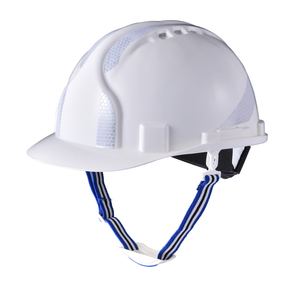 Casco di sicurezza del minatore W-036 bianco
