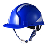Casco di sicurezza del tipo riflettente blu W-036 blu