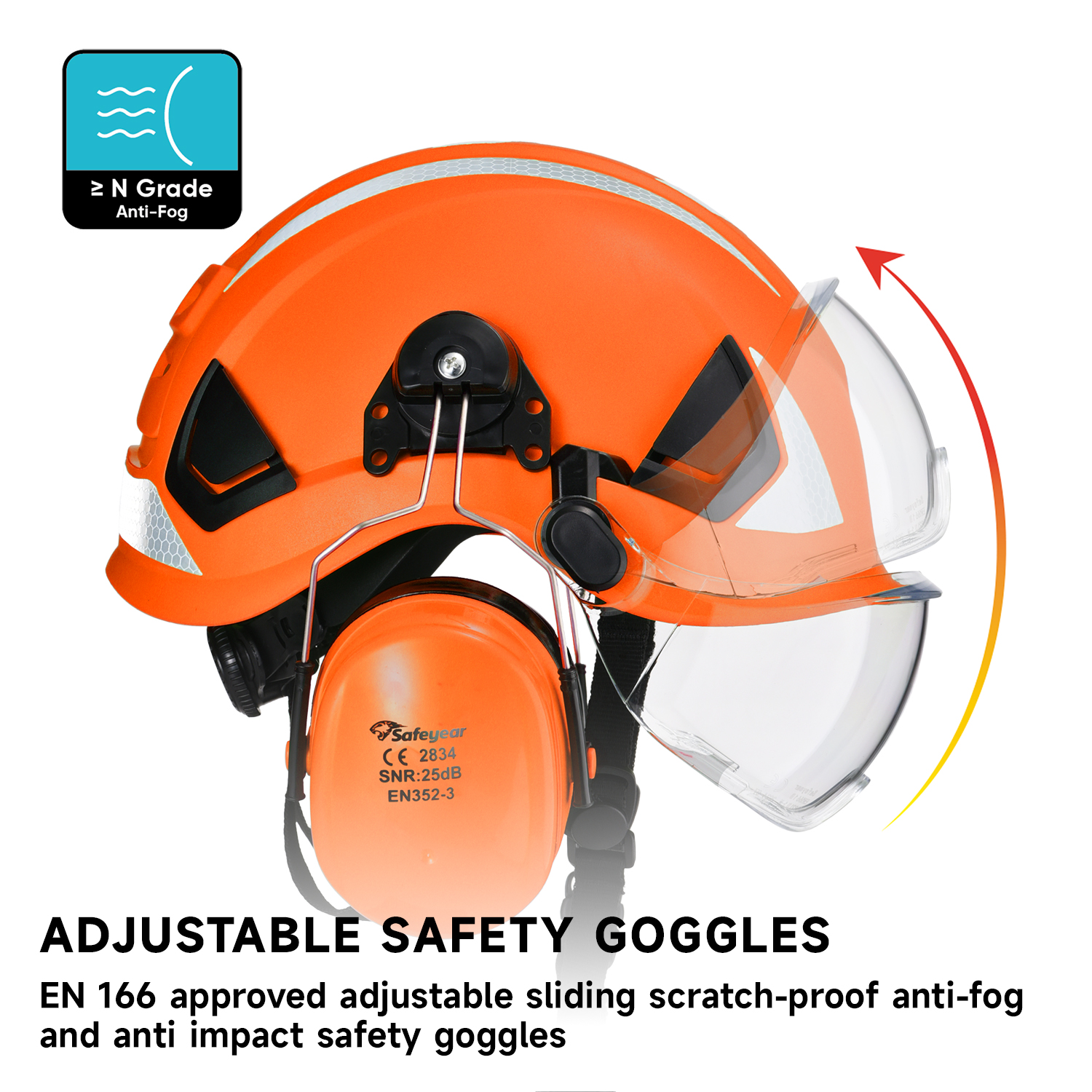 Casco Casco Caschi Hard Hat ABS SICUREZZA M-5018