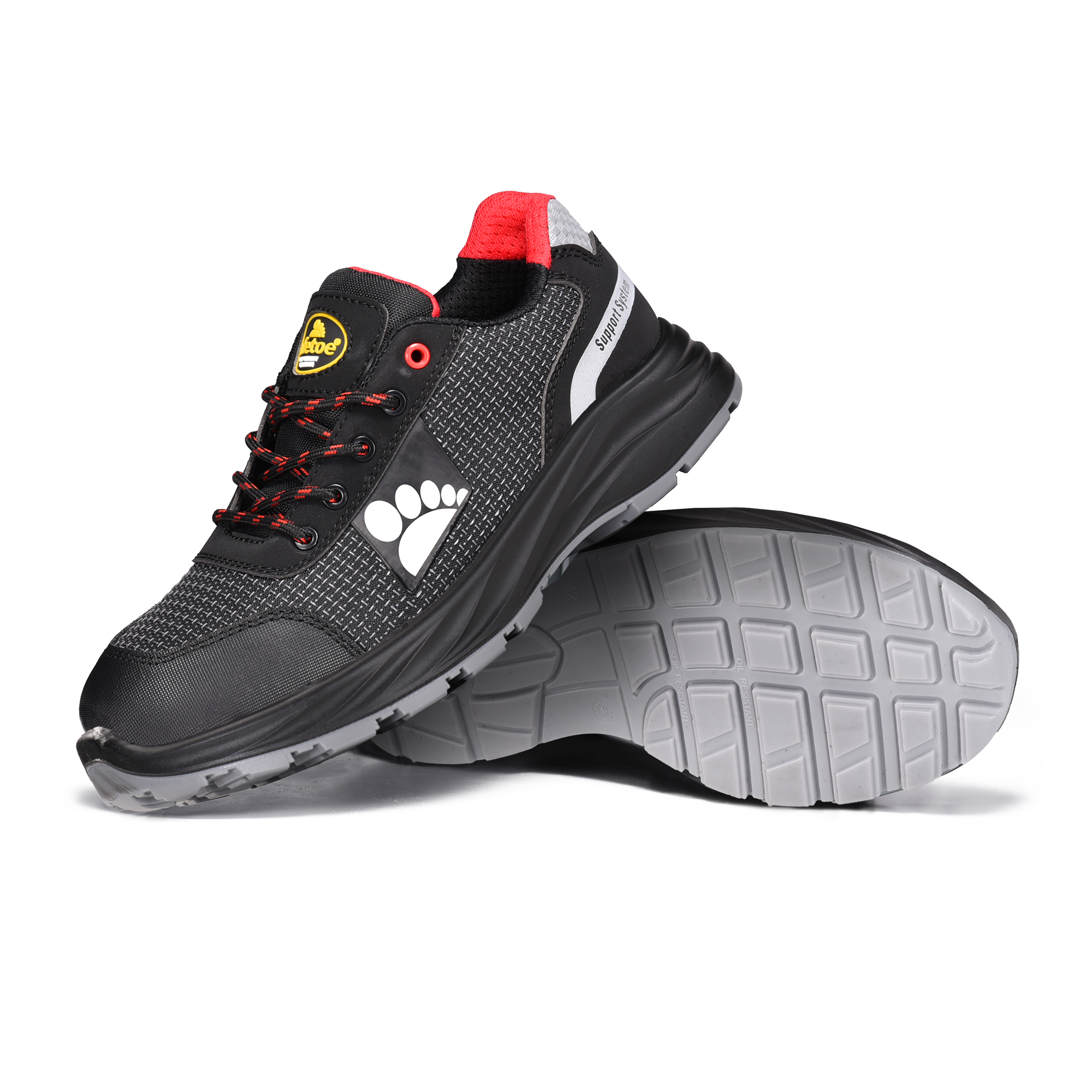 Scarpe di sicurezza PU-TEK S1P leggero con punta composita e piastra Kevlar L-7512