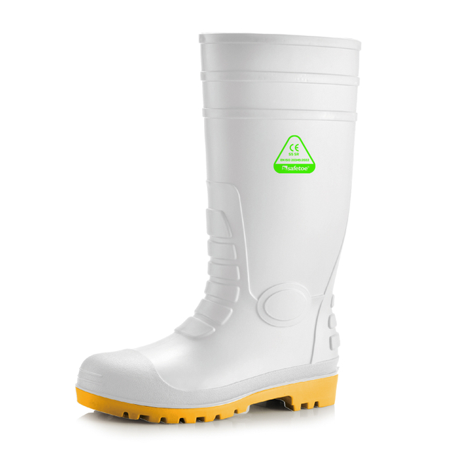 Stivali da pioggia pesante W-6038 White
