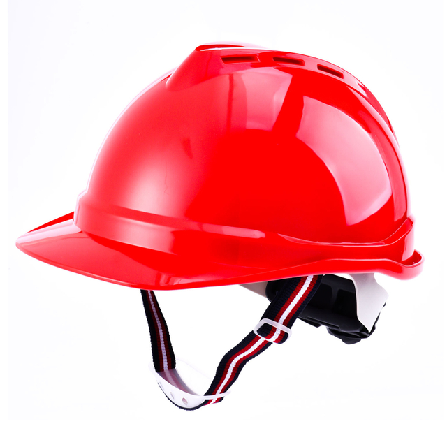 Casco da lavoro di costruzione rossa W-002 