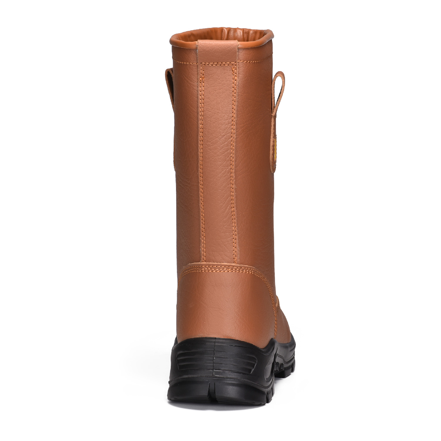 Stivali da costruzione Bulider Stivali di sicurezza con scarpe di sicurezza in punta in acciaio-H-9430 marrone