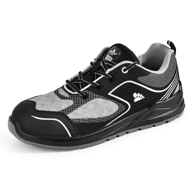 Scarpe antinfortunistiche sportive con punta in acciaio L-7501 Grigio (Velocità)