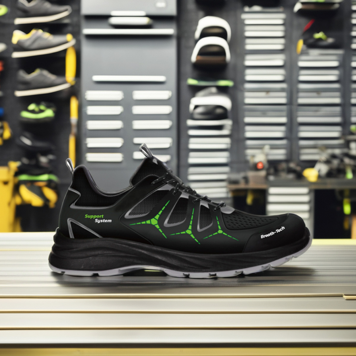 2025 Nuovo design Sneakers leggero Sneakers Scarpe da uomo lavorano L-7568