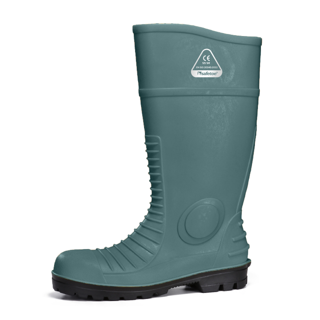 Stivali da pioggia impermeabile per uomo W-6055 Green