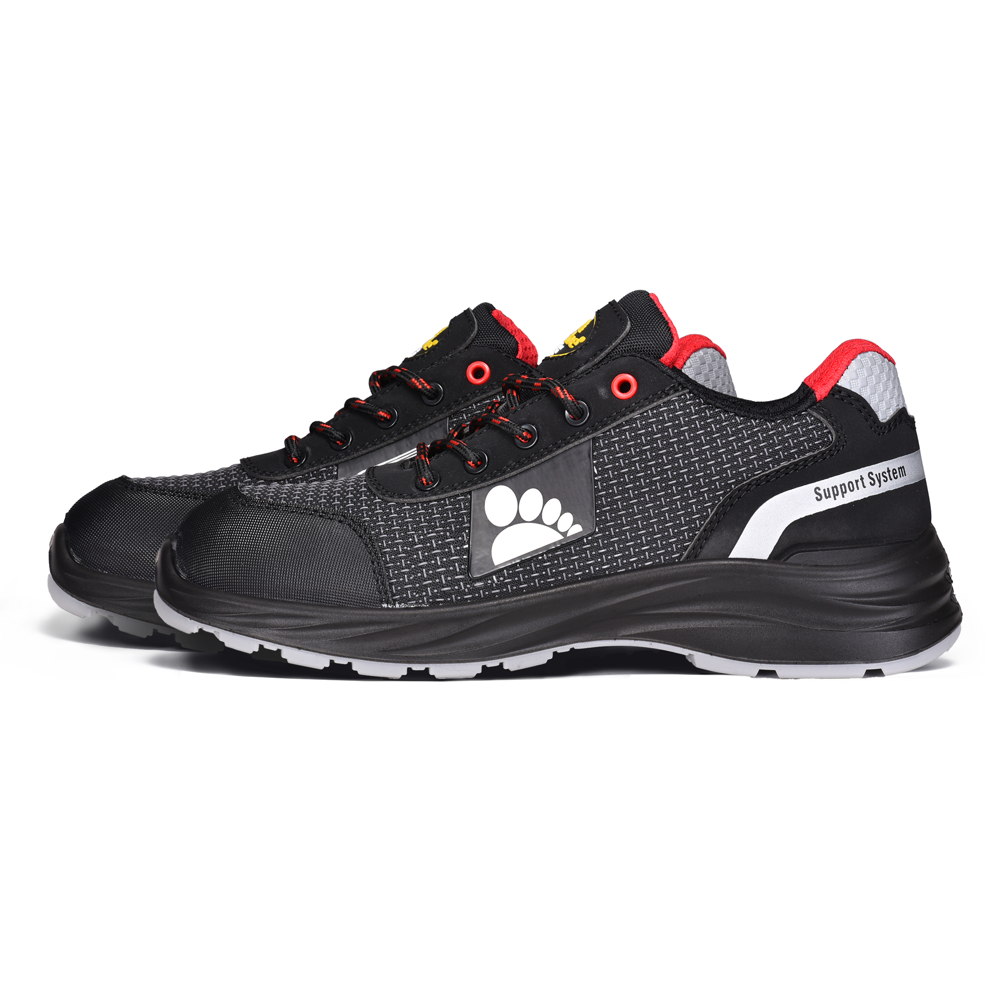 Scarpe di sicurezza PU-TEK S1P leggero con punta composita e piastra Kevlar L-7512