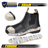 Stivali da lavoro Chelsea da miniera impermeabili con punta composita M-8025NB-BKOC
