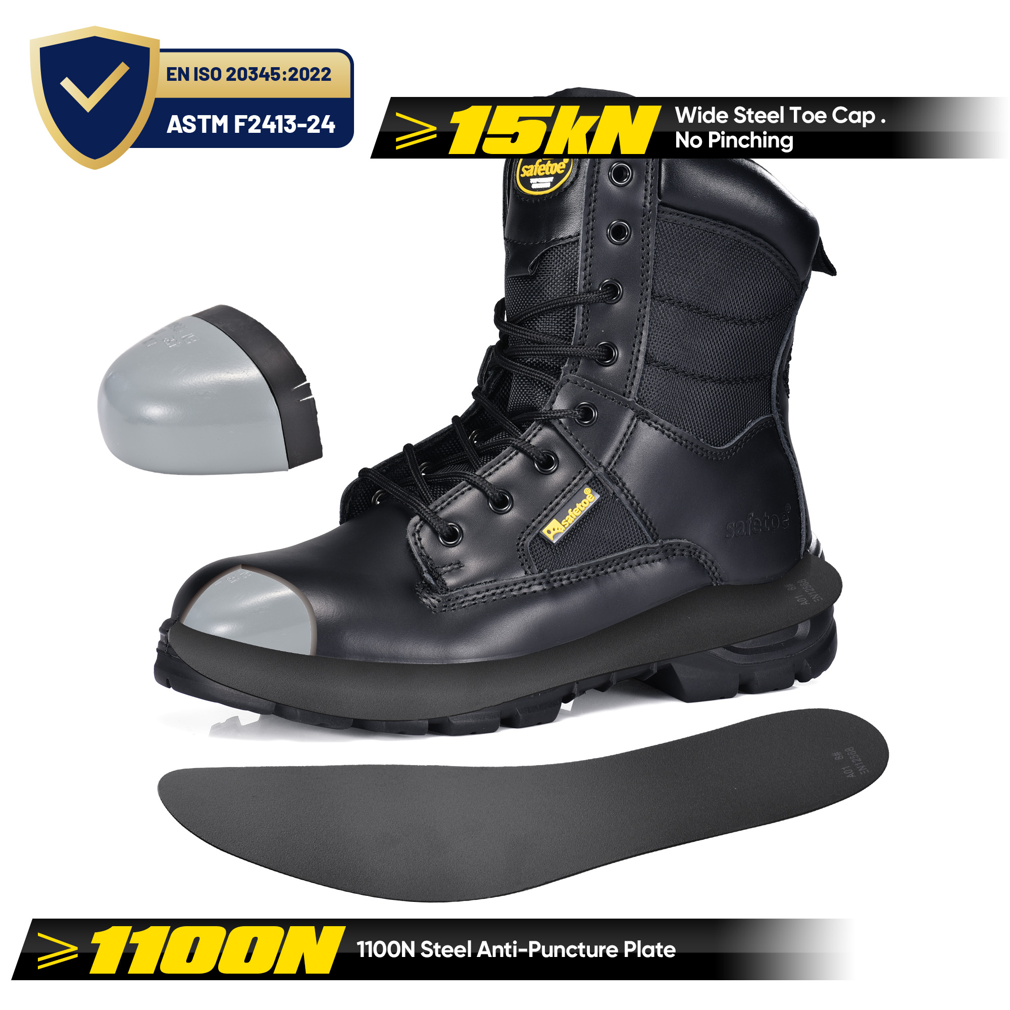 S3 stivali da lavoro di design militare H-9438