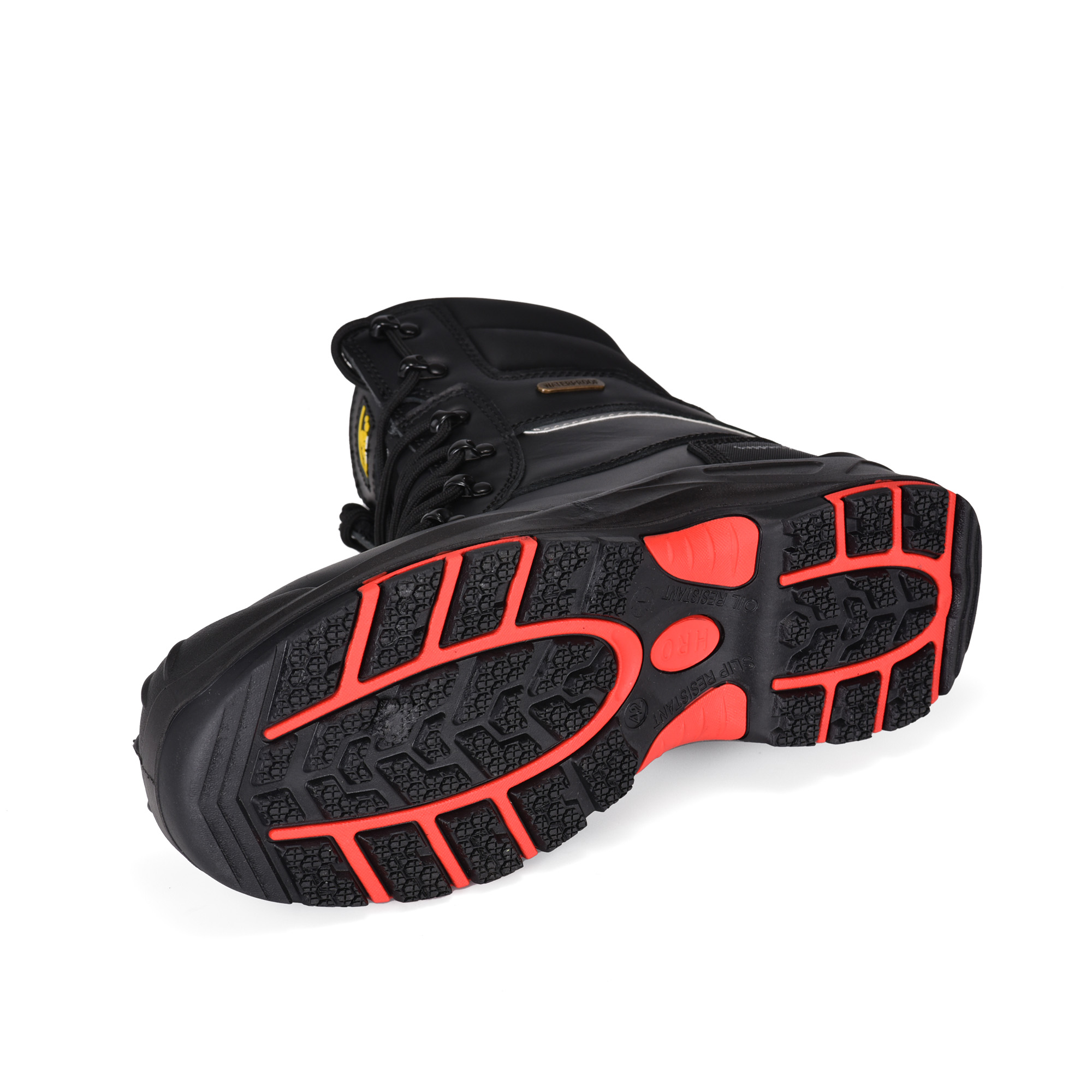 Stivali da lavoro invernale caldi resistenti all'acqua per gli uomini lavoratori H-9552 Zip