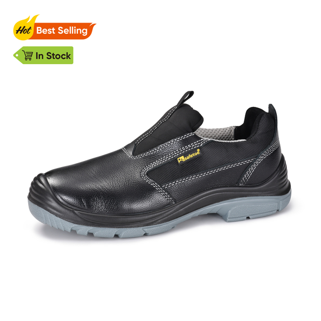 Scarpe di sicurezza per tappo di punta in acciaio a basso taglio super laceoless L-7525