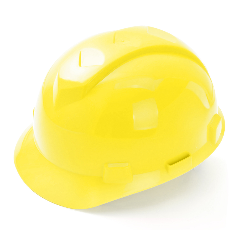 Caschi di sicurezza addominali gialli W-003