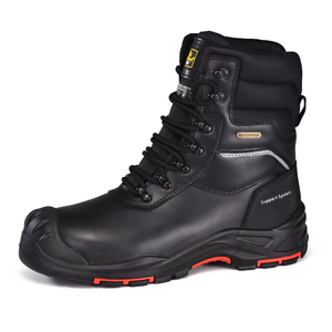 Stivali di sicurezza industriale standard S3 stivali di sicurezza resistenti antistatici H-9552 Black
