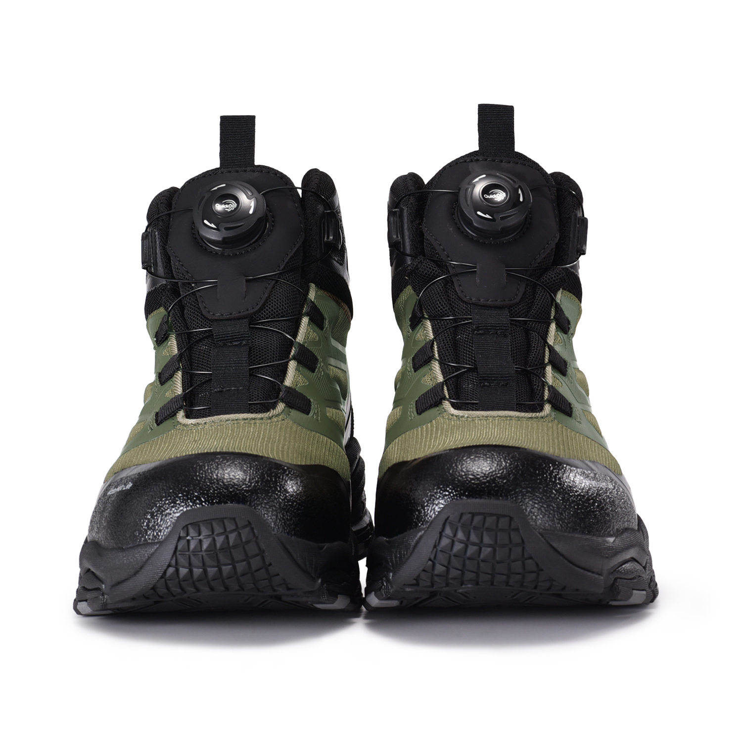 Stivali di sicurezza traspiranti con chiusura twist-lock dal design per esterni, punta in alluminio leggero e piastra in PE M-8589